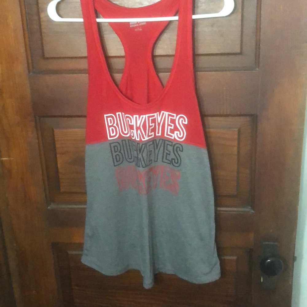 Ohio State Buckeyes Razorback tank top.